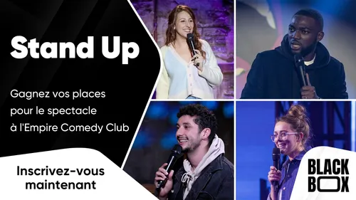 Stand Up : gagnez vos places pour le spectacle à l'Empire Comedy Club