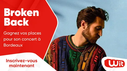 Broken Back : gagnez vos places pour son concert à Bordeaux