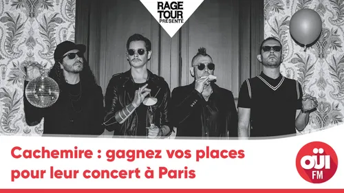 Cachemire : gagnez vos places pour leur concert à Paris