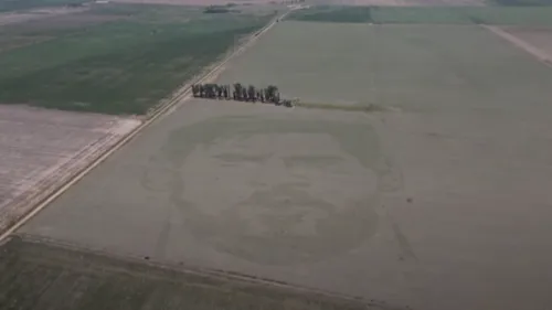 Argentine : le visage de Messi pousse sur un champ de maïs (VIDEO)