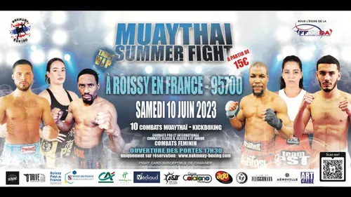 Muaythai Summer Fight : l’évènement Kickboxing, c’est le 10 juin à...
