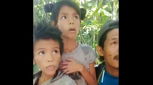 Premières images des enfants retrouvés dans la jungle amazonienne...