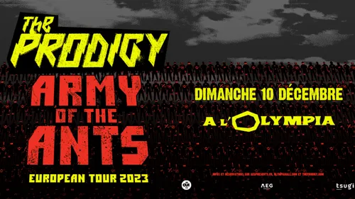 The Prodigy en concert à Paris avec OÜI FM