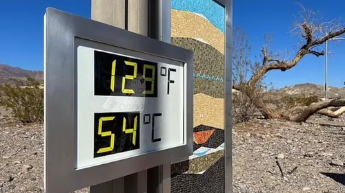 Le record mondial de chaleur frôlé ce dimanche aux Etats-Unis !