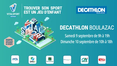 Decathlon Boulazac : des dizaines de sports à tester gratuitement à...