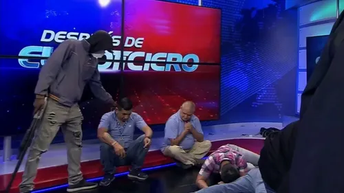 Équateur : prise d’otages en direct à la télévision