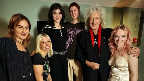 Brian May adoube The Last Dinner Party 