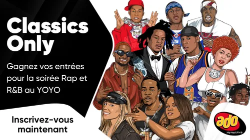 Classics Only : gagnez vos entrées pour la soirée Rap et R&B au YOYO