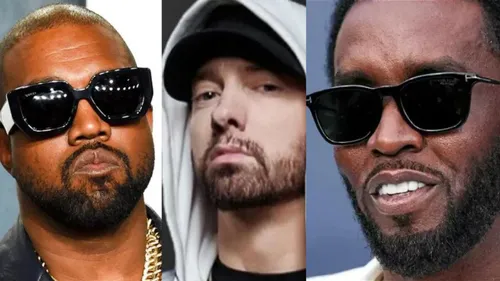Eminem : ces piques envoyés à Kanye West et Diddy sur son nouvel album