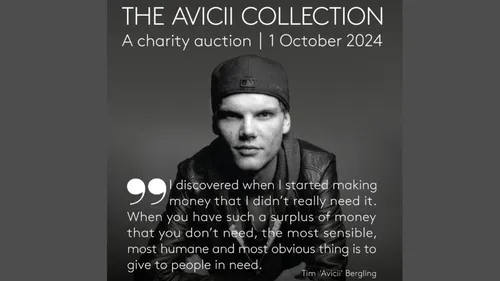 "La collection Avicii" : 267 objets du défunt DJ bientôt vendus aux...