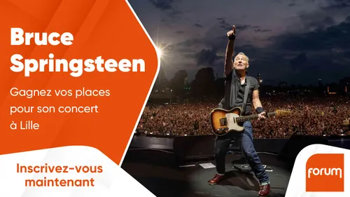 Bruce Springsteen : gagnez vos places pour son concert à Lille