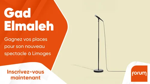 Gad Elmaleh : gagnez vos places pour son nouveau spectacle à Limoges