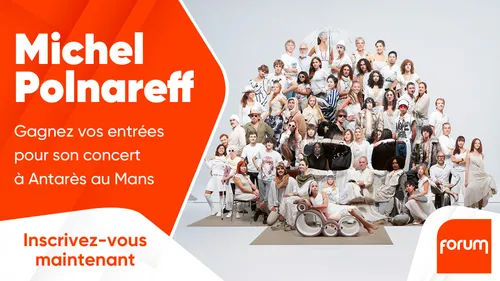 Michel Polnareff : gagnez vos entrées pour son concert à Antarès au...