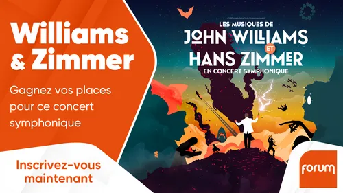 John Williams & Hans Zimmer : gagnez vos places pour ce concert...