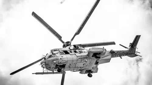 Un sauvetage en hélicoptère sur le Bassin d'Arcachon