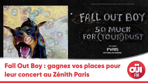 Fall Out Boy : gagnez vos places pour leur concert au Zénith Paris
