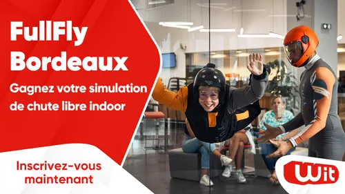 FullFly Bordeaux : gagnez votre simulation de chute libre indoor