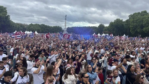 Photos : l'UBB a fêté son titre dans les rues de Bordeaux 
