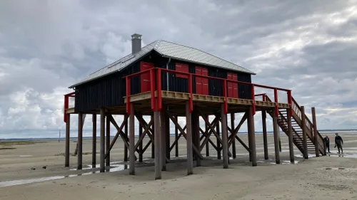 Bassin d'Arcachon : la cabane tchanquée n°3 renait de ses cendres