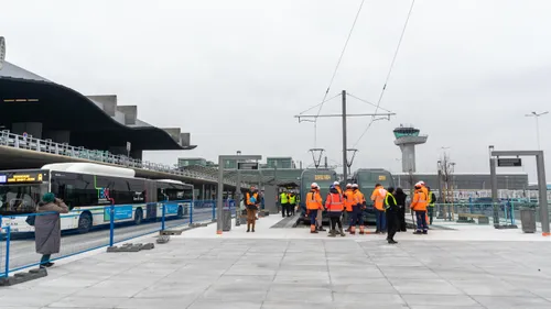 Premier essai réussi pour l'extension du Tram A vers l'aéroport...