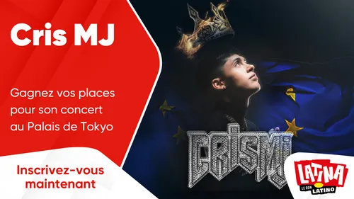 Cris MJ : gagnez vos places pour son concert au Palais de Tokyo