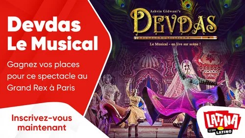 Devdas Le Musical : gagnez vos places pour ce spectacle au Grand...