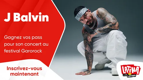 J Balvin : gagnez vos pass pour voir son concert au festival Garorock
