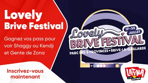 Lovely Brive Festival : gagnez vos pass pour voir Shaggy ou Kendji...