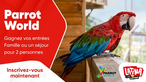 Parrot World : gagnez vos entrées Famille ou un séjour pour 2...
