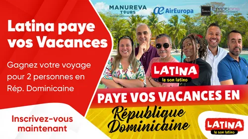 Latina paye vos vacances en République Dominicaine