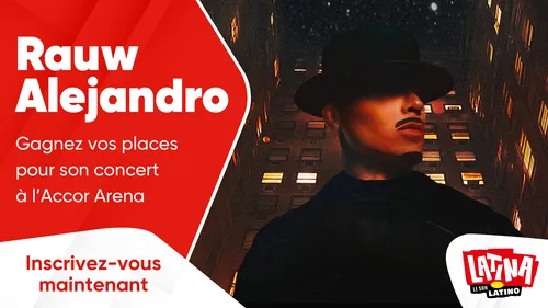 Rauw Alejandro : gagnez vos places pour son concert à l'Accor Arena