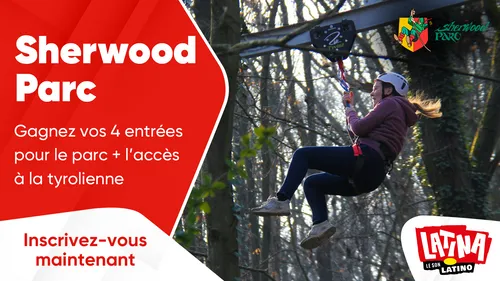 Sherwood Parc : gagnez vos 4 entrées pour le parc + l'accès à la...