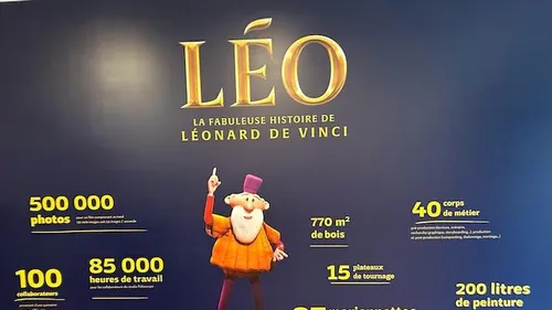 Clos Lucé : les coulisses du film d’animation LEO en exposition