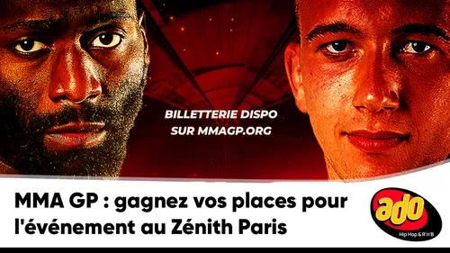 MMA GP : gagnez vos places pour l'événement au Zénith Paris