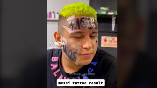 Un supporter de l'Argentine regrette s’être fait tatouer "Messi"...