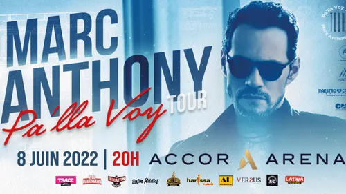 Marc Anthony en concert à Paris avec Latina