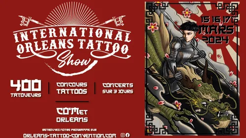 L’International Orléans Tattoo Show revient pour une 2ème édition