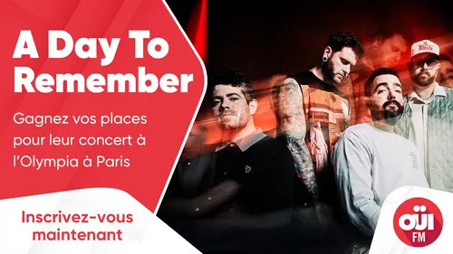 A Day To Remember : gagnez vos places pour leur concert à l'Olympia...