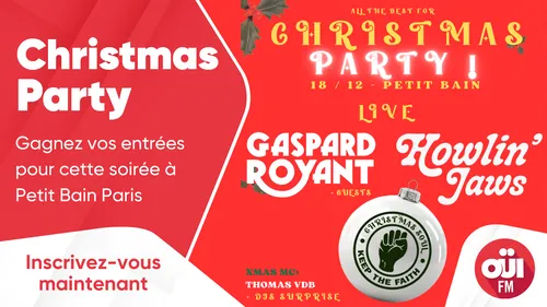 Christmas Party : gagnez vos entrées pour cette soirée à Petit Bain...