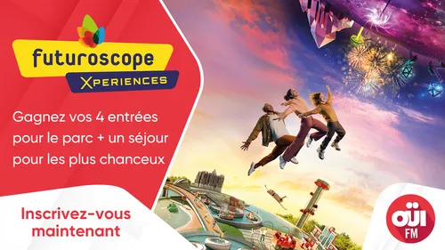 Futuroscope : gagnez vos 4 entrées pour le Parc + un séjour pour...