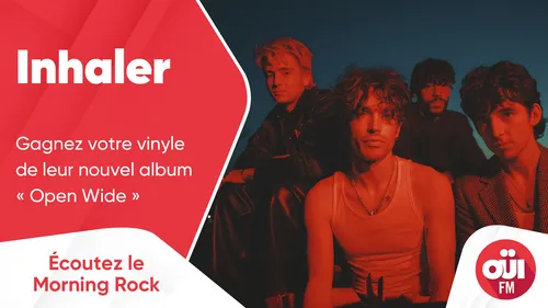 Inhaler : gagnez votre vinyle de leur nouvel album « Open Wide »