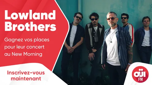 Lowland Brothers : gagnez vos places pour leur concert au New Morning