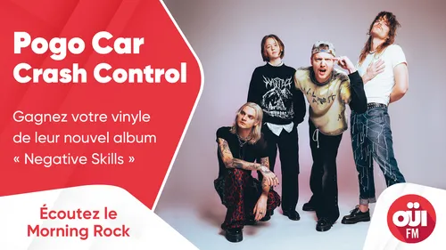 Pogo Car Crash Control : gagnez votre vinyle de leur nouvel album...