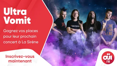 Ultra Vomit : gagnez vos places pour leur prochain concert à La Sirène