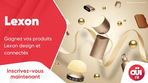 Lexon : gagnez vos produits Lexon design et connectés