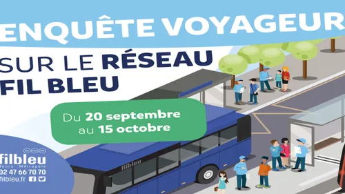 Tours : le réseau Fil Bleu lance une enquête auprès de ses usagers
