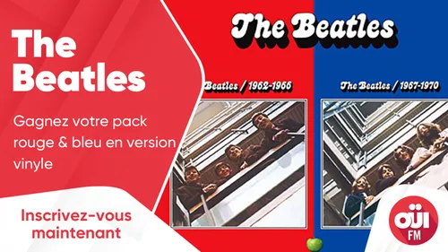 The Beatles : gagnez votre pack rouge & bleu en version vinyle