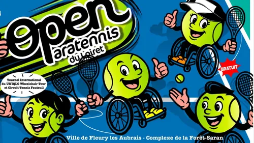 Avec L’Open Paratennis du Loiret, découvrez l’univers du tennis...