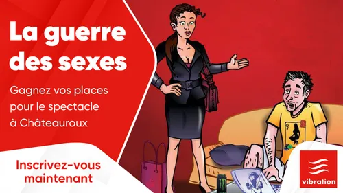 La guerre des sexes : gagnez vos places pour le spectacle à...