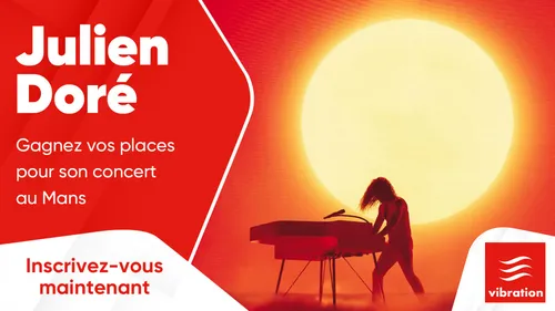 Julien Doré : gagnez vos places pour son concert au Mans